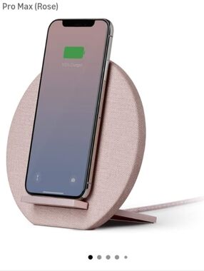 Native Union Wireless Charging Dock Android iPhone Travel Home Office